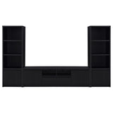 Winfield Entertainment Center 78-inch TV Stand Black