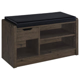 Arrington Storage Bench Black