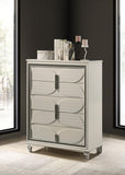 KING BED FRAME - DRESSER - MIRROR - CHEST - NIGHTSTAND