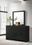 Sable Ebony Black Bedroom Collection