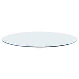 60-inch 12mm Round Clear Tempered Glass Top