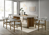 Iulia Dining Table & 4 Side Chairs