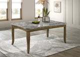 Barzini Dining Table & 4 Side Chairs