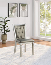 Catherine Silver Shimmer Dinette Collection