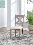 Gray Dining Bench