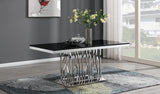 Dining Table (Black Marble)
