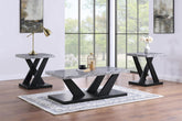 White Top 3 Pk Table Set (3/Cn)