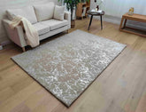 TIMMY-S SHAGGY Rug TD3396-B13-DK.BEIGE+SILVER