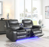 Altari Gray Power Reclining Living Collection