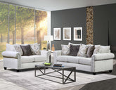 Grey Sofa and Loveseat