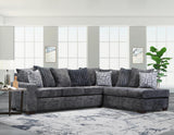 Junia Charcoal Living Room Collection
