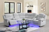 Great Gray Corduroy Living Collection