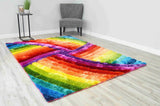 3D SHAGGY Rug Design Z009