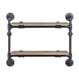 Brantley Wall Rack W/2 Shelves