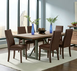 Spring Creek  Rectangular Dining Table Set Chocolate