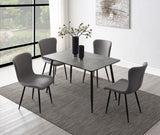 Horizon  Dining Set with Extension Table Grey