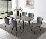 Horizon  Dining Set with Extension Table Grey