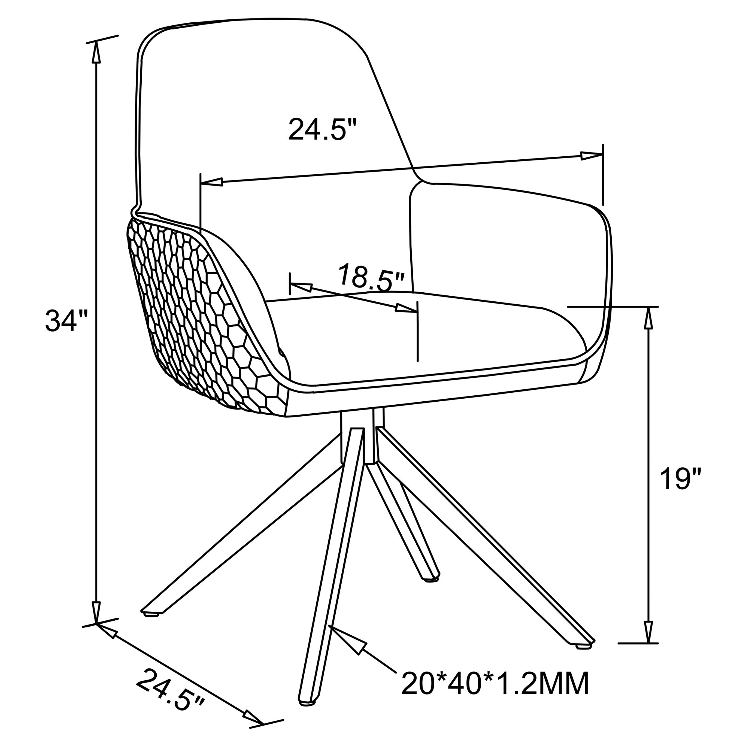 Abby Flare Arm Side Chair Light Grey and Chrome