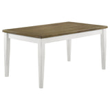 Appleton  Rectangular Dining Set Distressed White