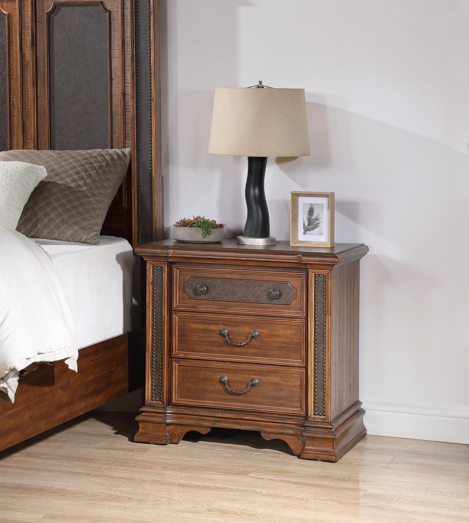 King Bed Frame - Dresser - Mirror