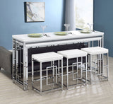 Jackson  Multipurpose Counter Height Table Set White