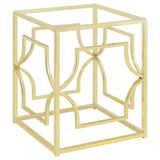 Starlight Square Metal Dining Table Base
