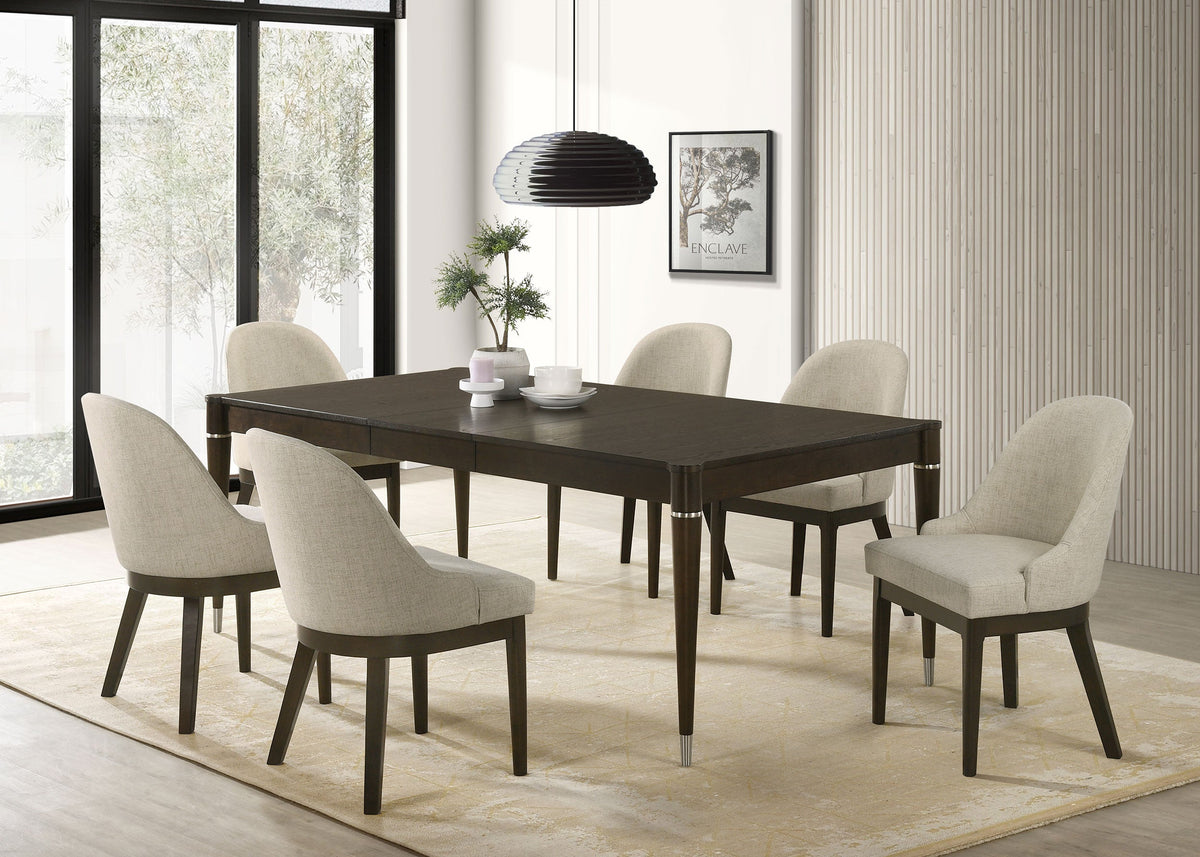 Reseda  Rectangular Dining Set Ash Brown