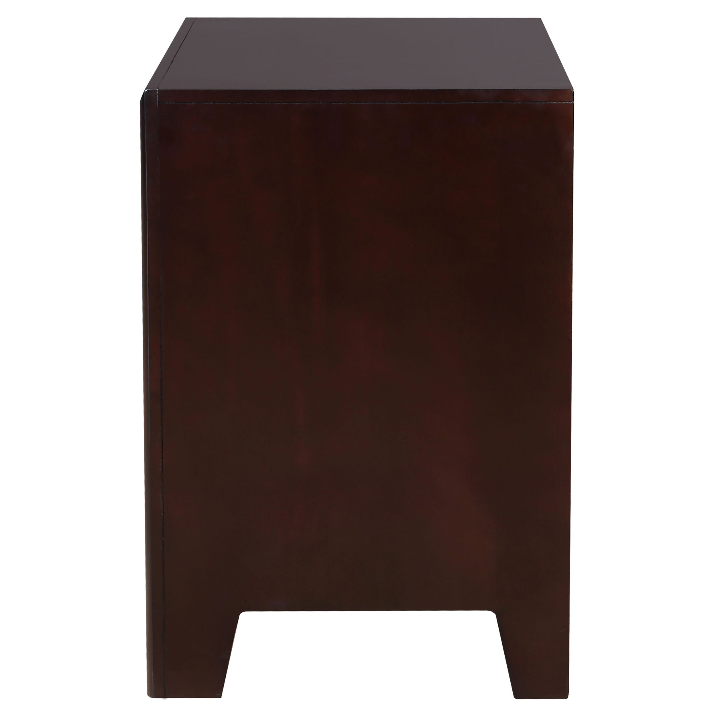 Phoenix 2-drawer Nightstand Deep Cappuccino