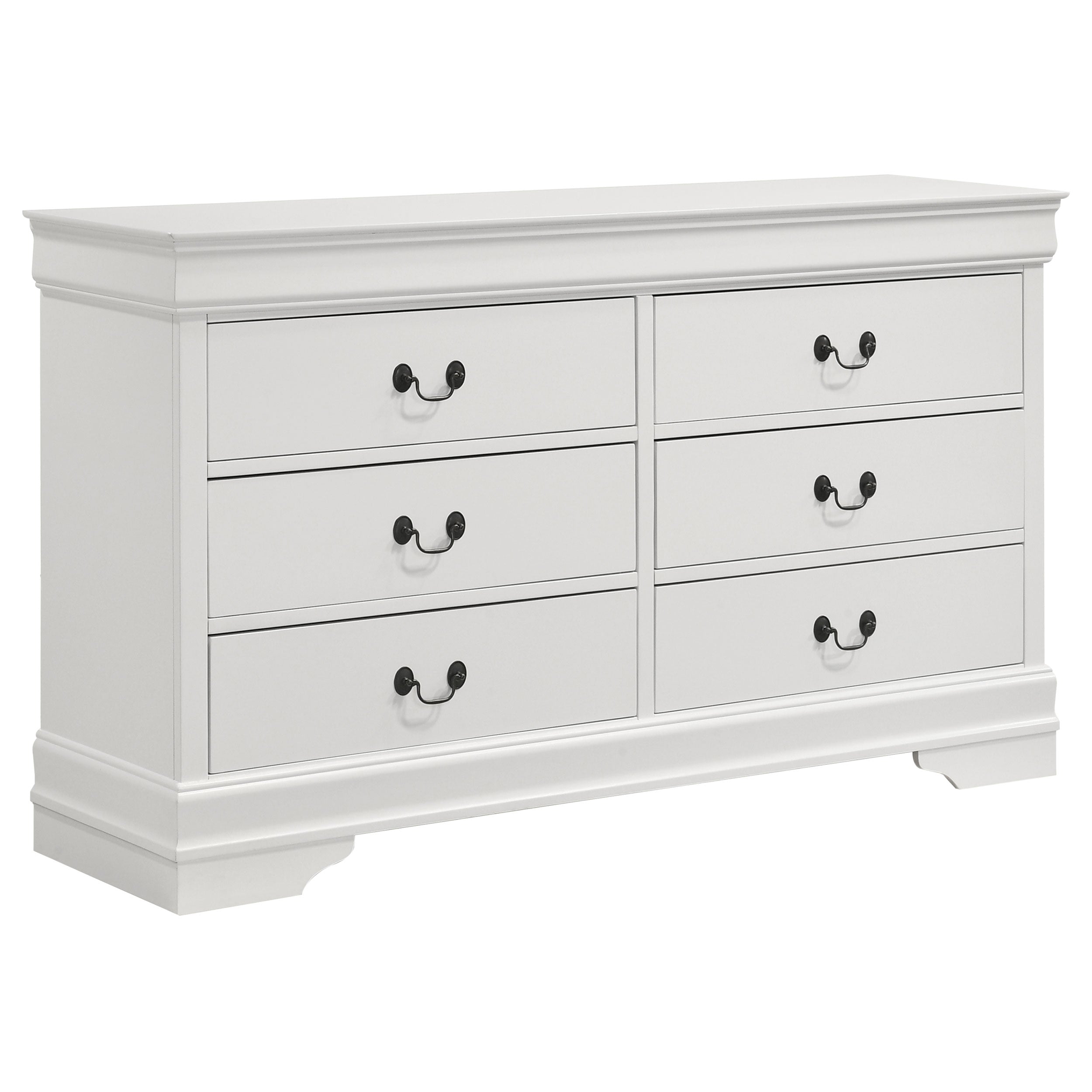 Louis Philippe   Bedroom Set White