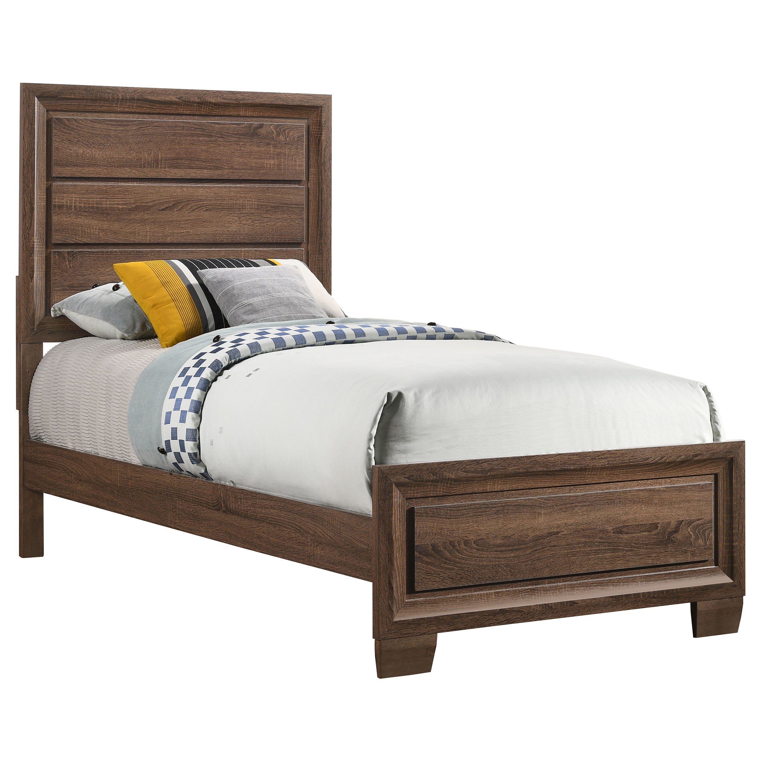 Brandon Bedroom Set Medium Warm Brown