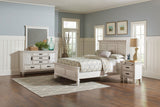 Franco   Bedroom Set Distressed White