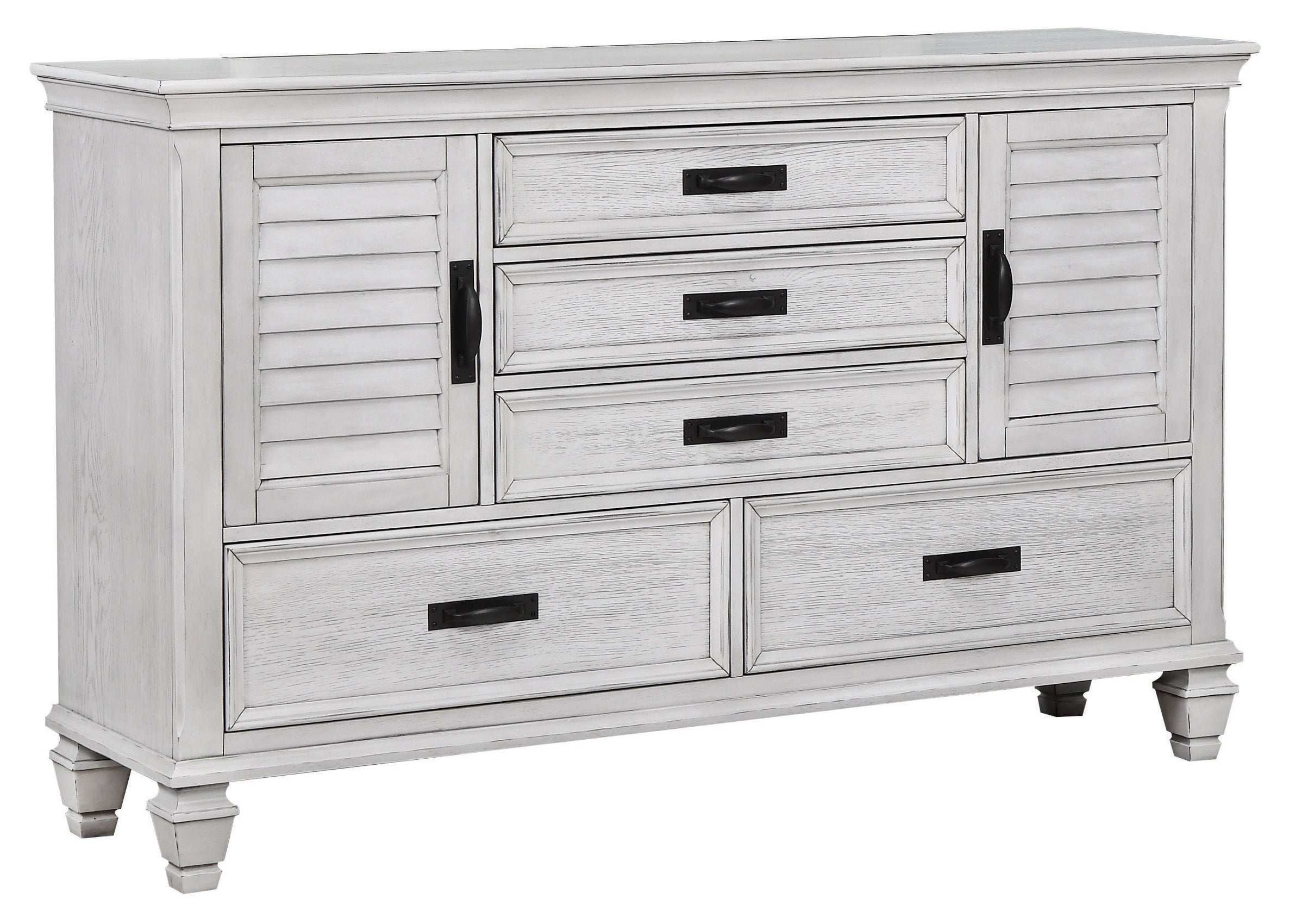 Franco   Storage Bedroom Set Antique White