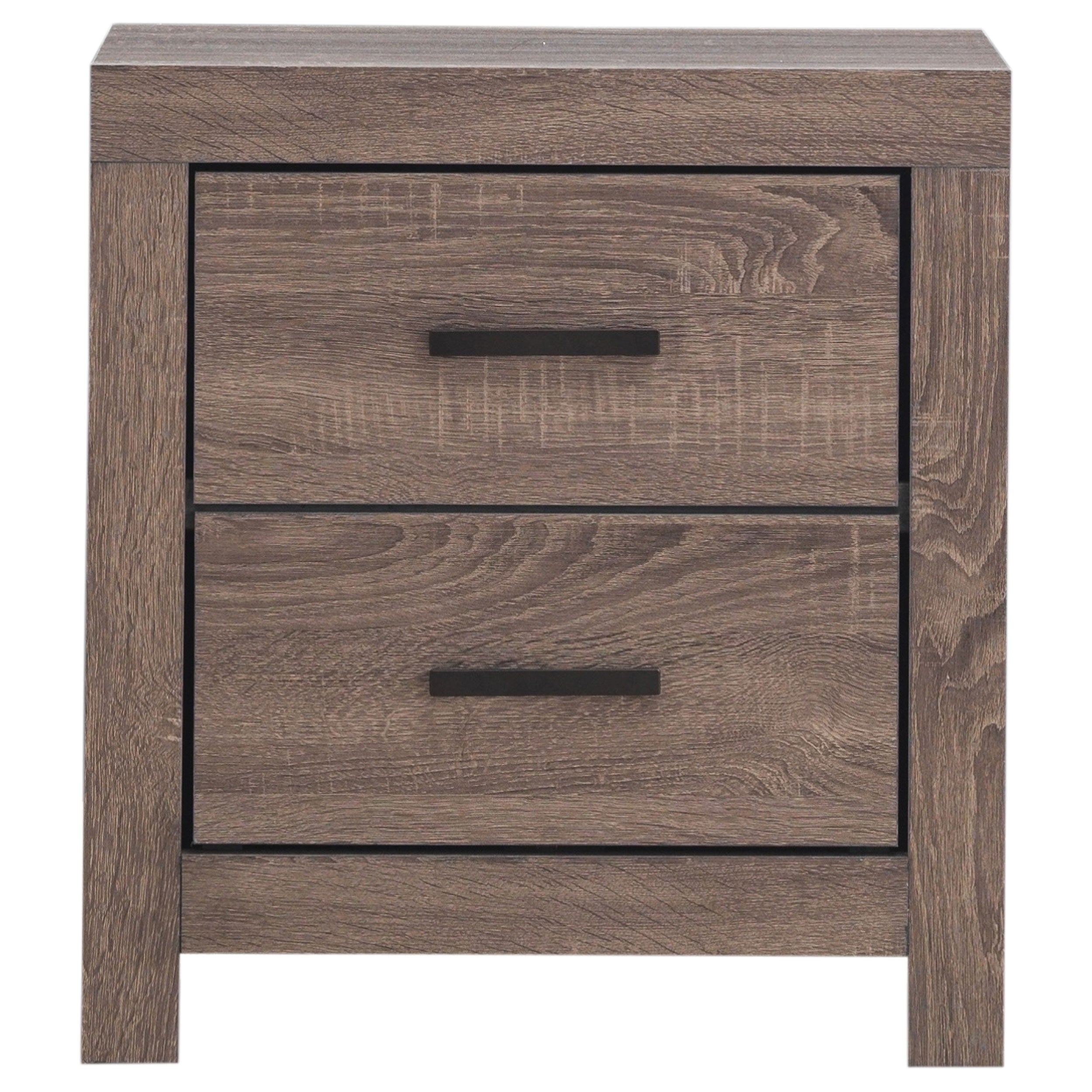 Brantford 2-drawer Nightstand Barrel Oak