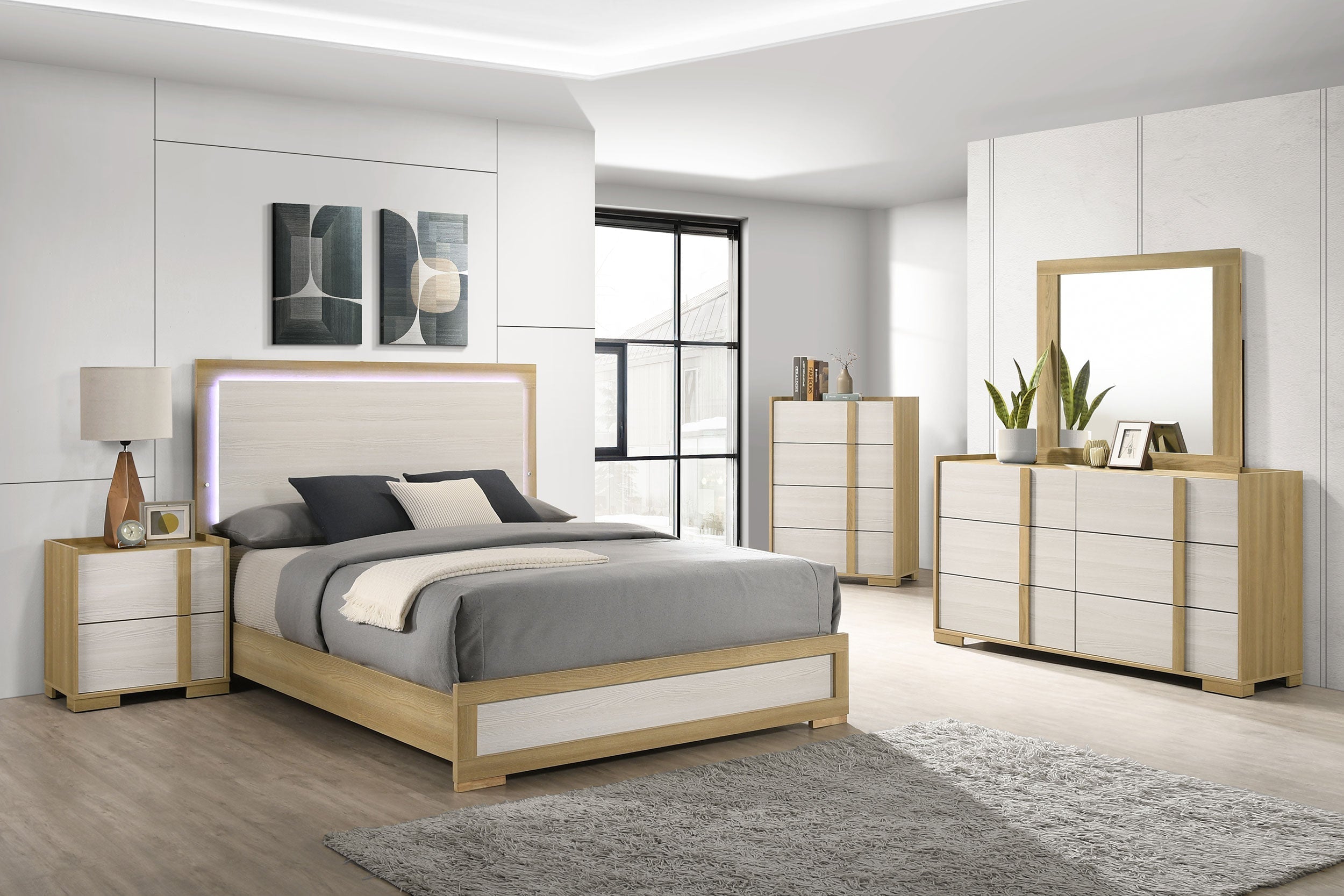 Hyland   Bedroom Set Natural