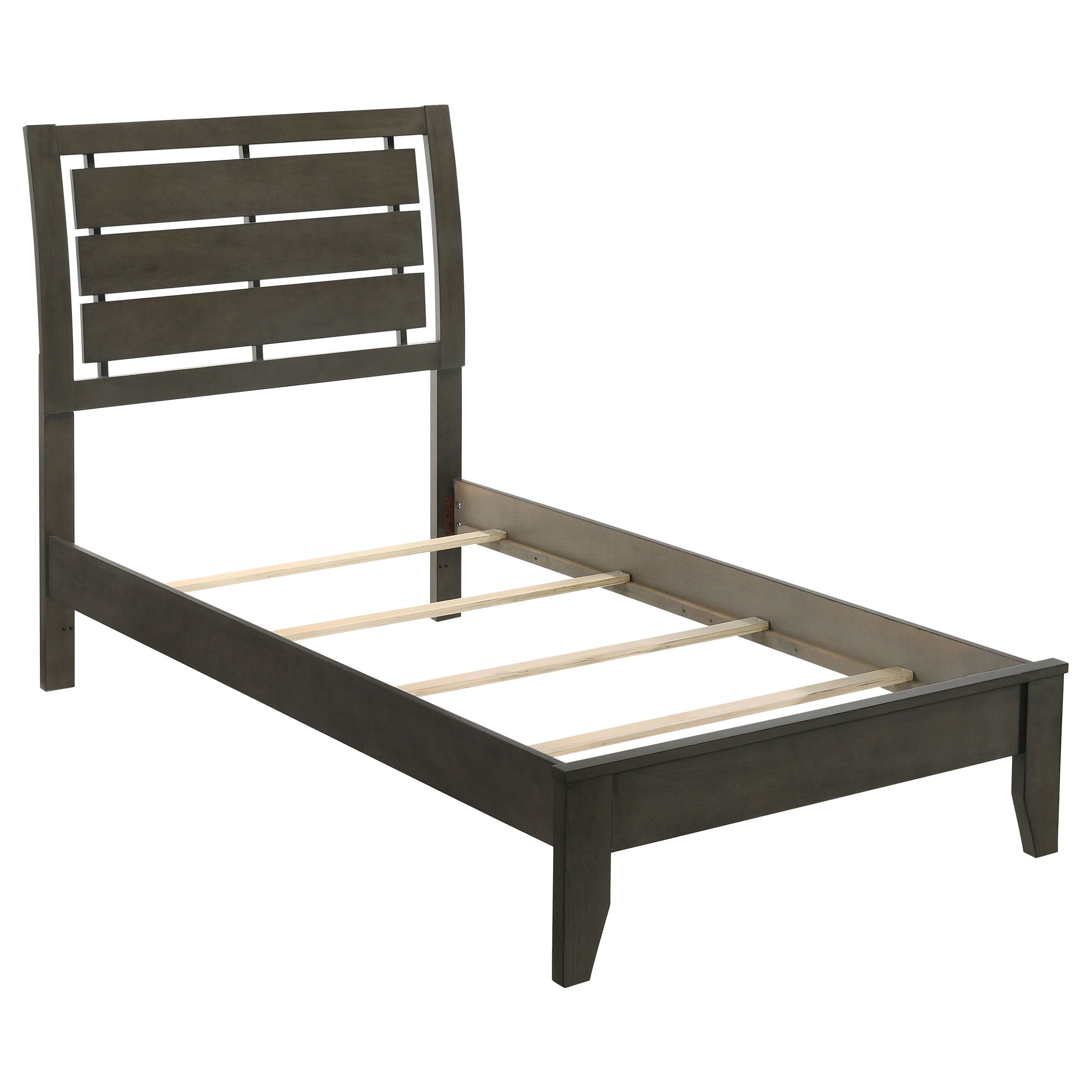 Serenity   Sleigh Bedroom Set Mod Grey