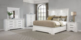 McKinney 4-piece Queen Bedroom Set Vintage White