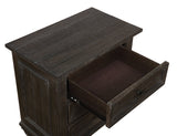 Atascadero 3-drawer Nightstand Weathered Carbon