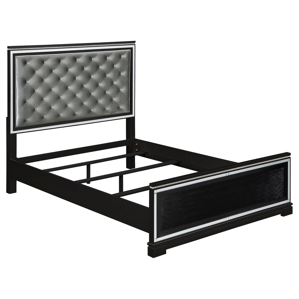 Cappola  Eastern King Bedroom Set Black