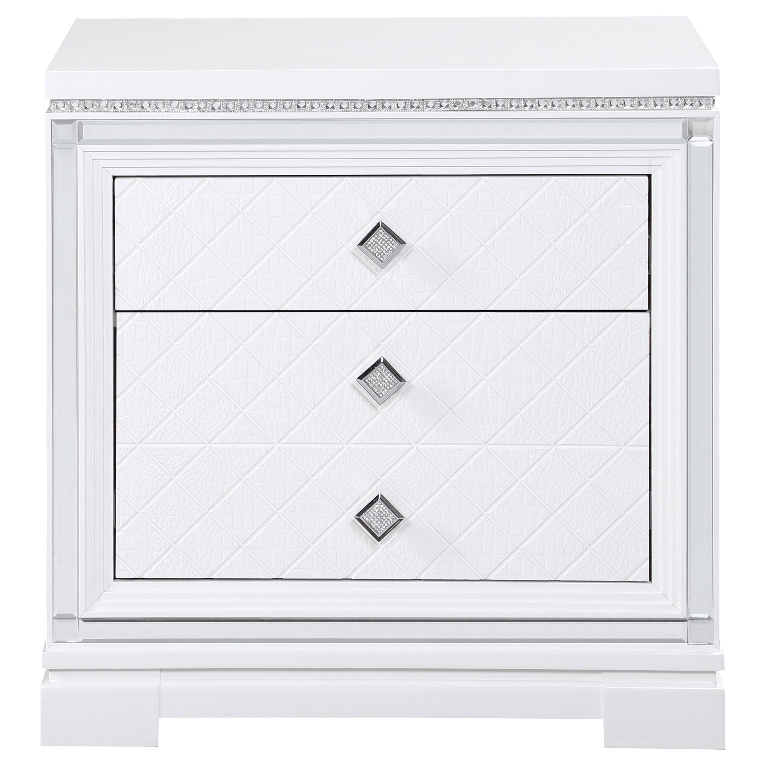 Eleanor Upholstered Tufted Bedroom Set White