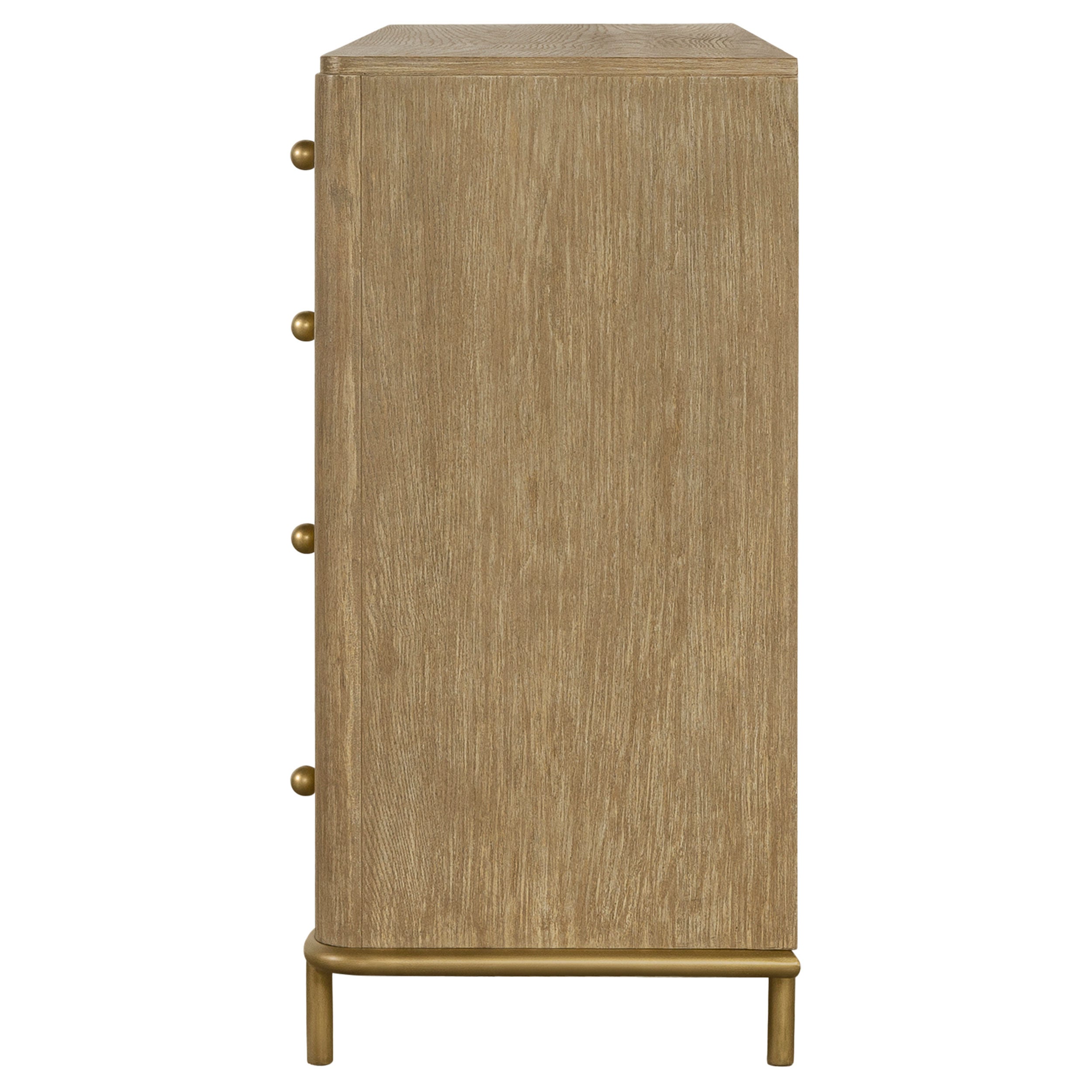 Arini 8-drawer Dresser with Mirror Sand Wash