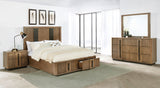 Terrace  California King Bedroom Set Ash Brown