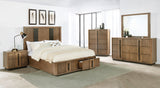 Terrace  California King Bedroom Set Ash Brown