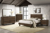 Glenwood   Bedroom Set Warm Brown