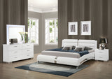 Jeremaine Bedroom Set White