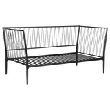 Richland Metal  Daybed Bed Frame Matte Black