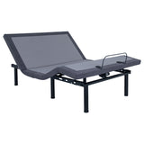 Negan  Adjustable Bed Base Grey and Black