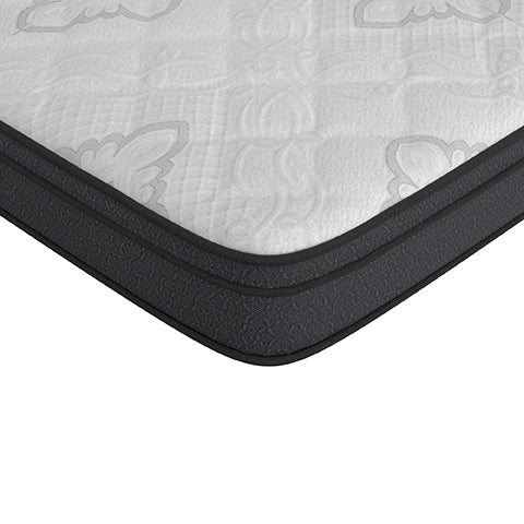 Evie 9.25"  Mattress White and Black