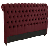 Devon 57-inch Upholstered California King Headboard Beige