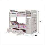 Allentown Twin/Twin Bunk Bed W/Trundle & Storage