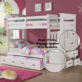 Allentown Twin/Twin Bunk Bed W/Trundle & Storage